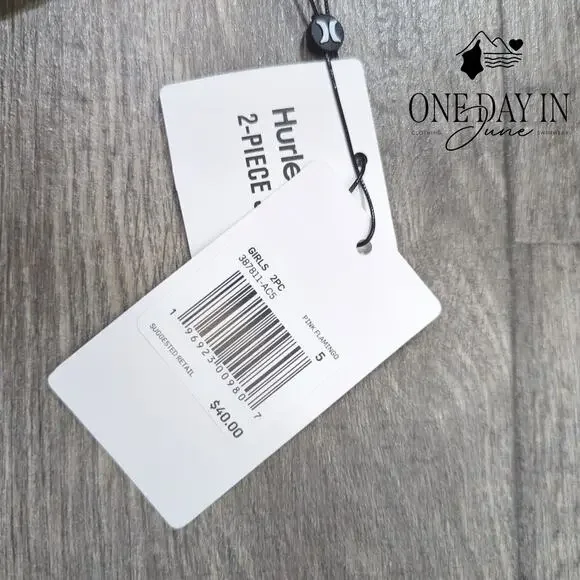 Hurley Boyshort Tankini Swimsuit Size 5 - Picture 2 of 3